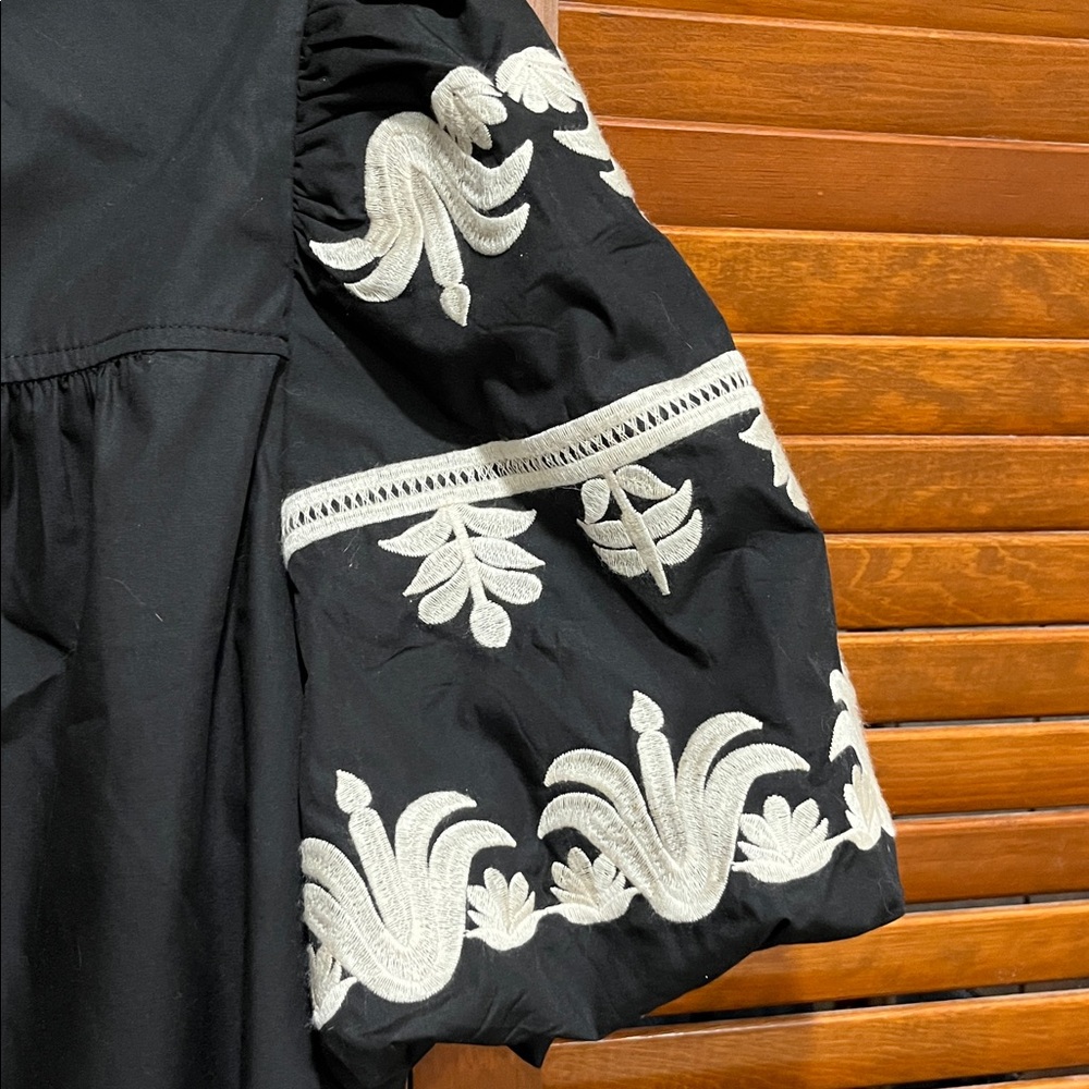 Entro boutique top black/cream design - Picture 4 of 6